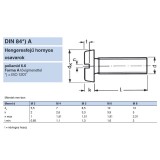 HFH CSAVAR M5*12 (HENGERESF.) DIN 84 PA6.6 IMPORT METRIKUS CSAVAROK